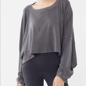 Out From Under Ella Long Sleeve Cropped Tee